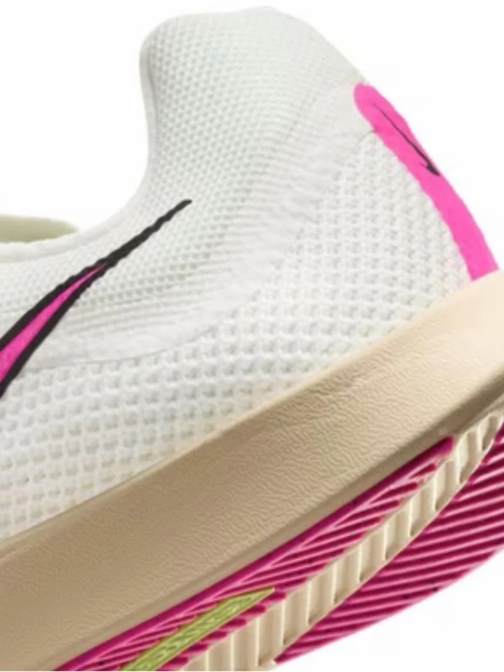 Nike Zoom Rival Distance Unisex Track & Field Shoes Track Spikes wit Pink Swoosh